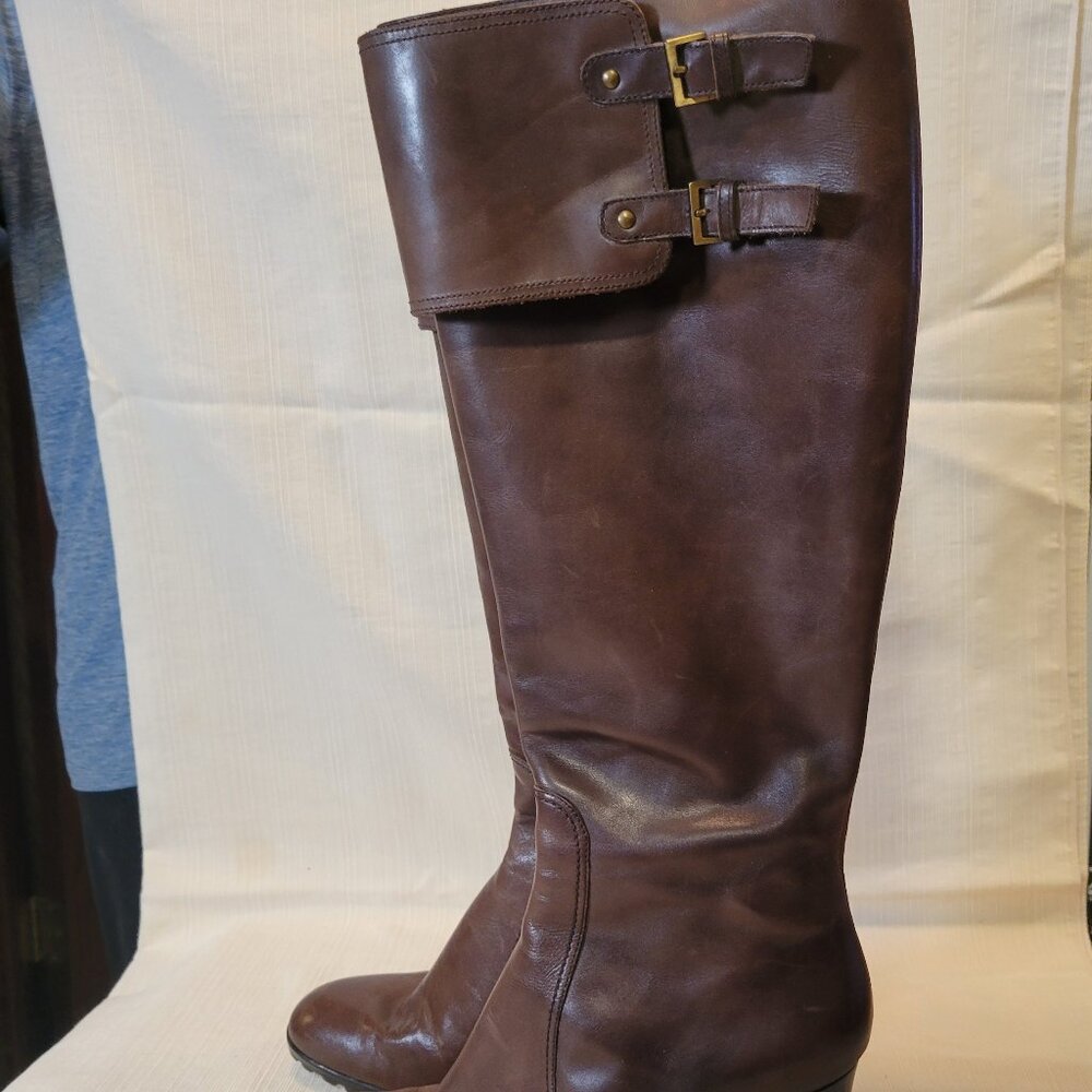 Bandolino BD Vivienne Tall Brown Boots - Size 10